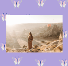 Nature, looking out, butterflies